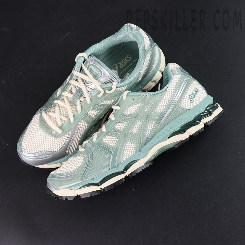 Kith X Asics Gel Kayano 12 1 Cream Sage