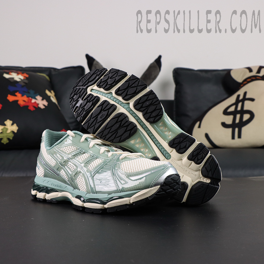 Kith X Asics Gel Kayano 12 1 Cream Sage
