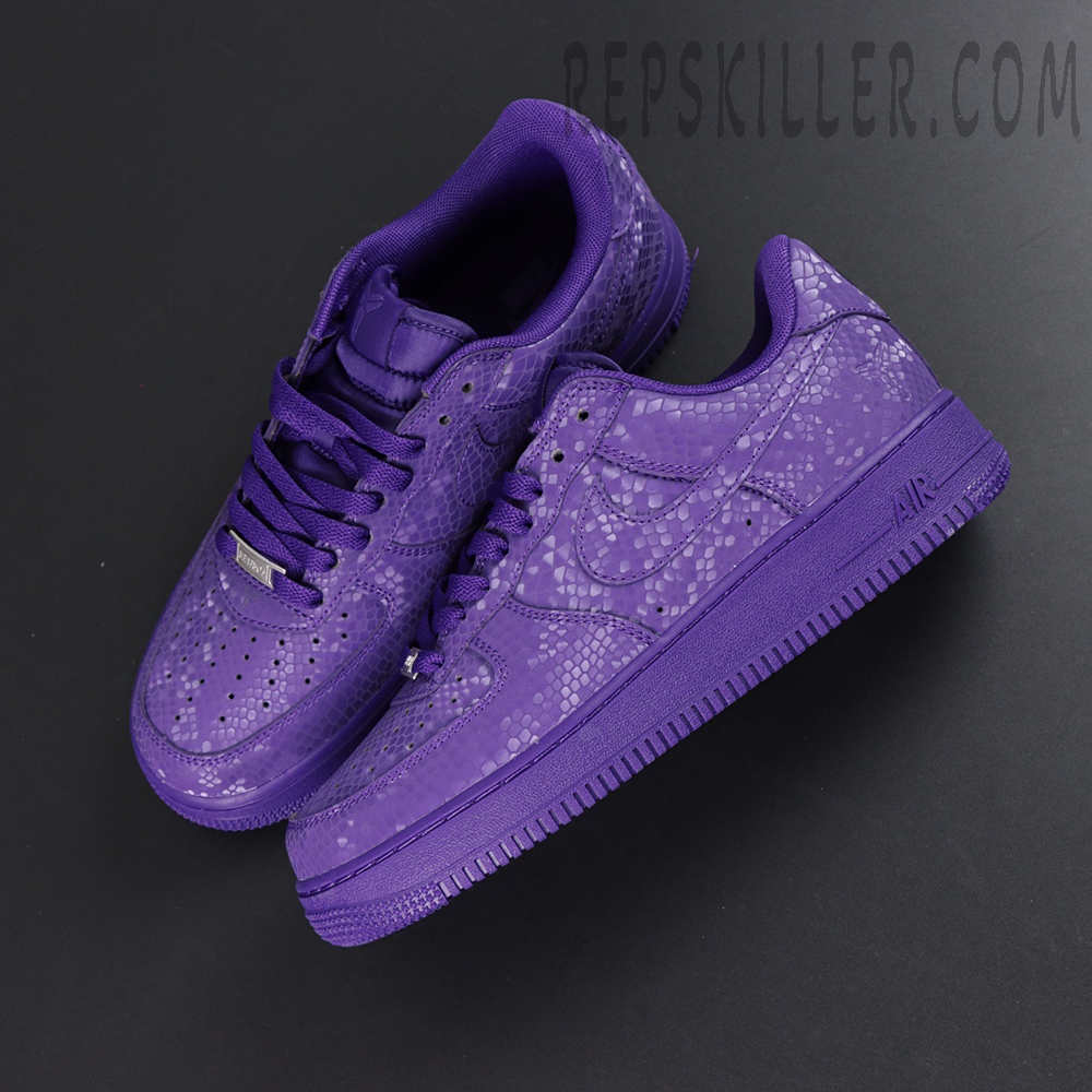 Kobe Bryant X Air Force 1 Low Court Purple