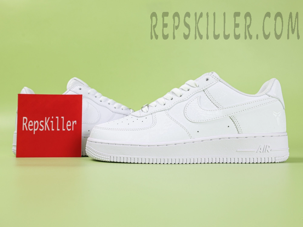 Kobe Bryant X Air Force 1 Low Forever White