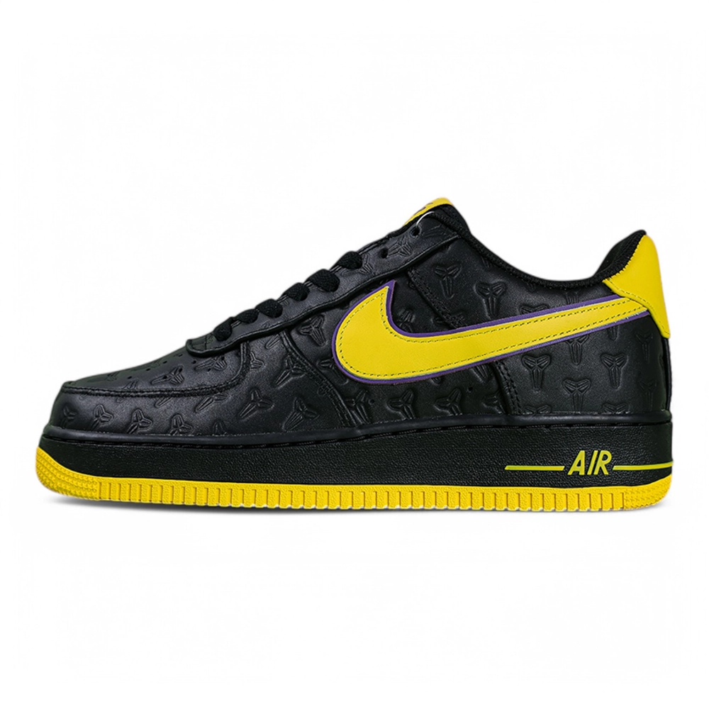Kobe Bryant X Nike Air Force 1 Low Retro Qs Lakers Away