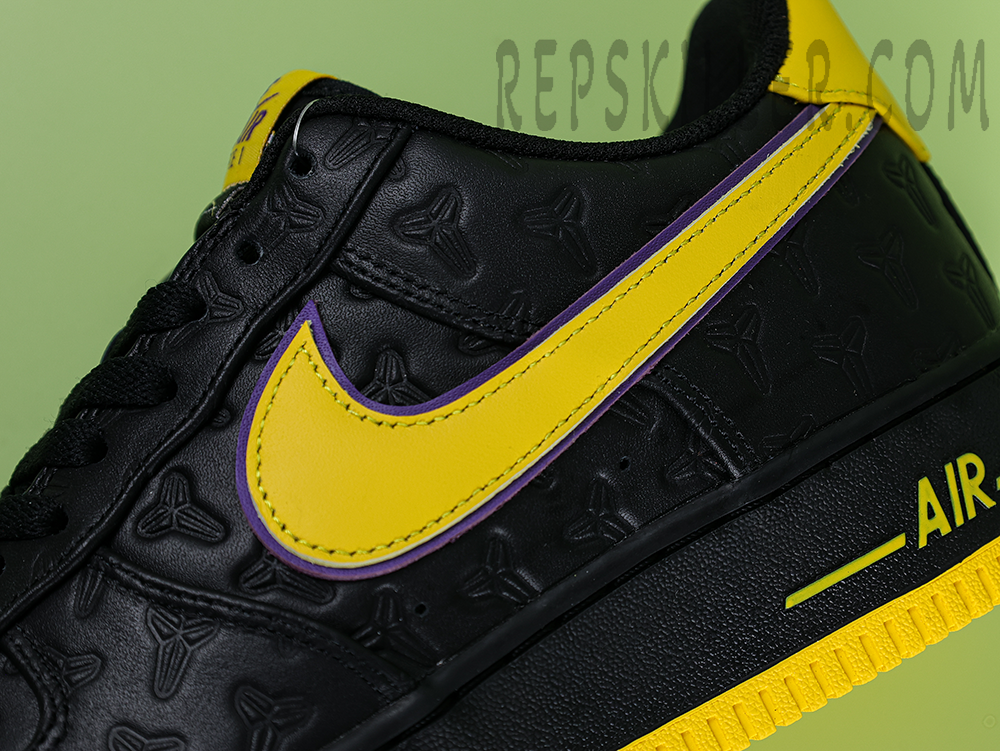 Kobe Bryant X Nike Air Force 1 Low Retro Qs Lakers Away &ndash; Image 5