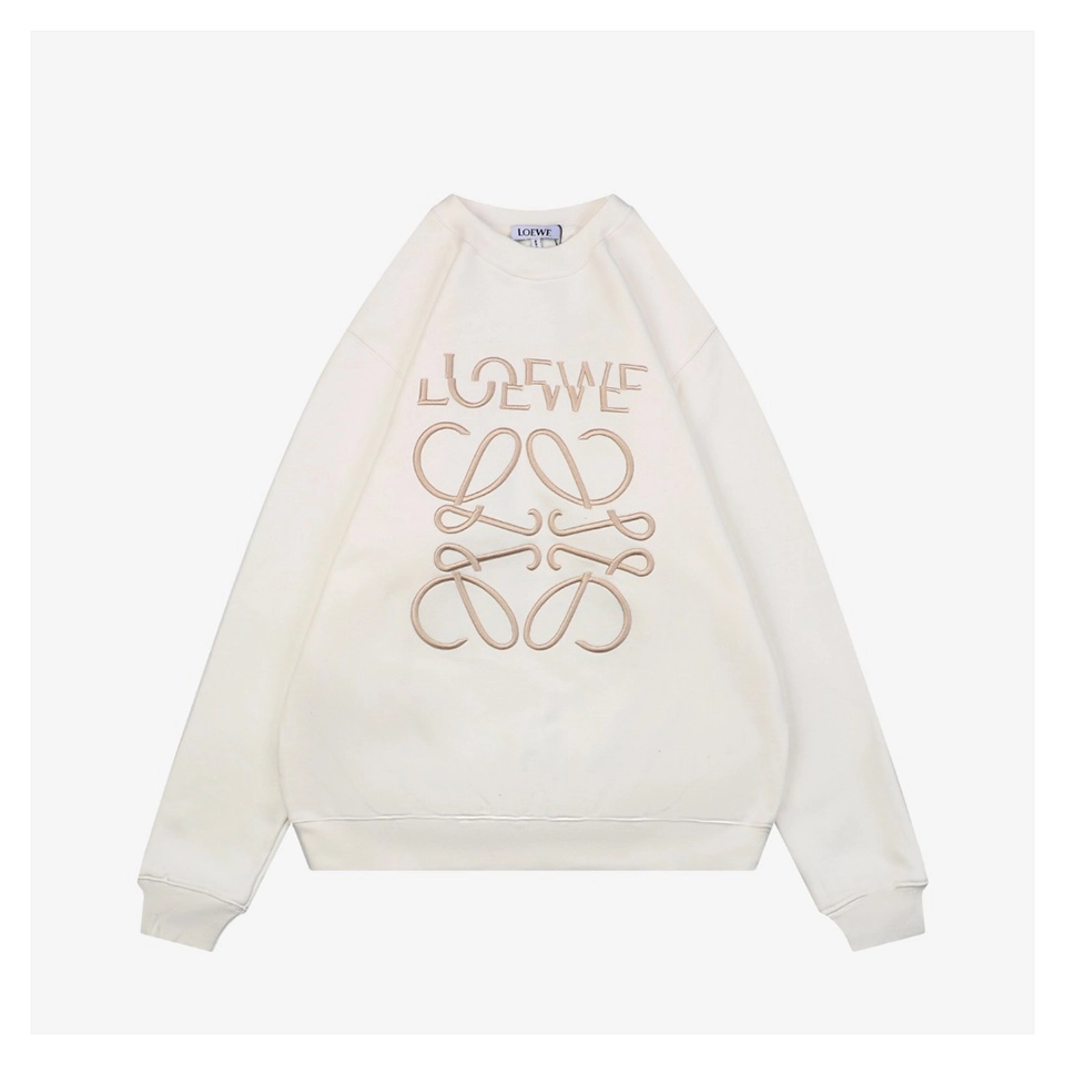 L Anagram Offset Embroidery Crewneck Sweatshirt