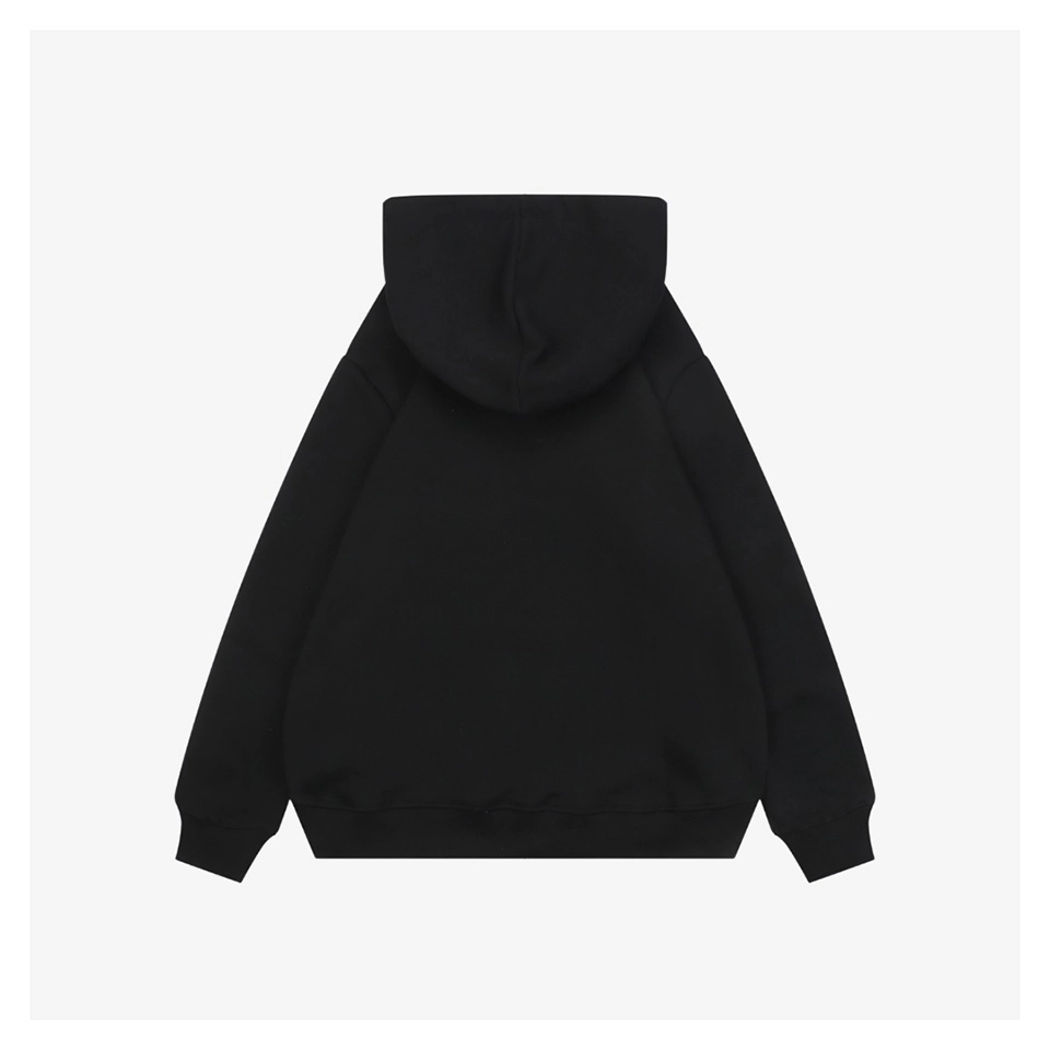 L Guinea Pig Puzzle Logo Embroidered Hoodie