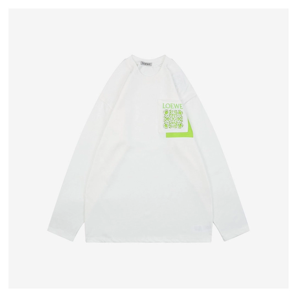 L Hollow Logo Pocket Detail Shirt