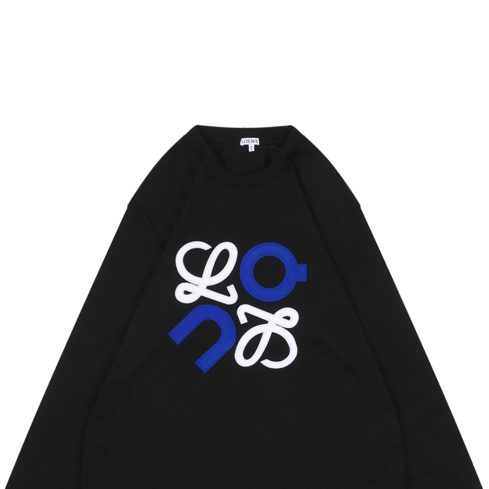 L On Logo Embossed Shirt
