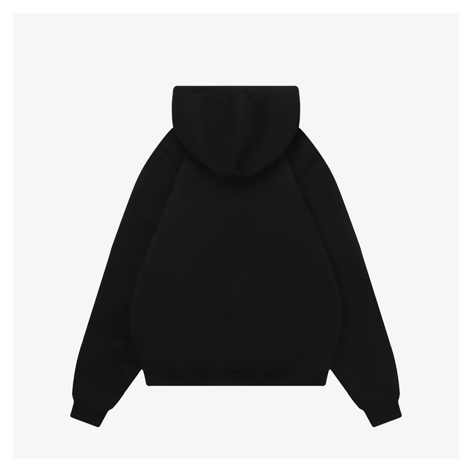 L On Logo Patch Pocket Hoodie