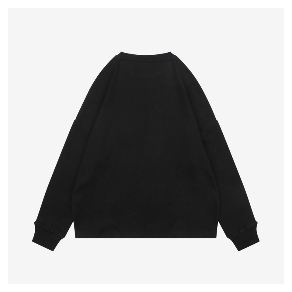 L Small Anagram Embroidery Crewneck Sweatshirt