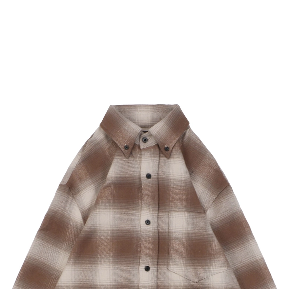 Lp Gradient Check Flannel Shirt