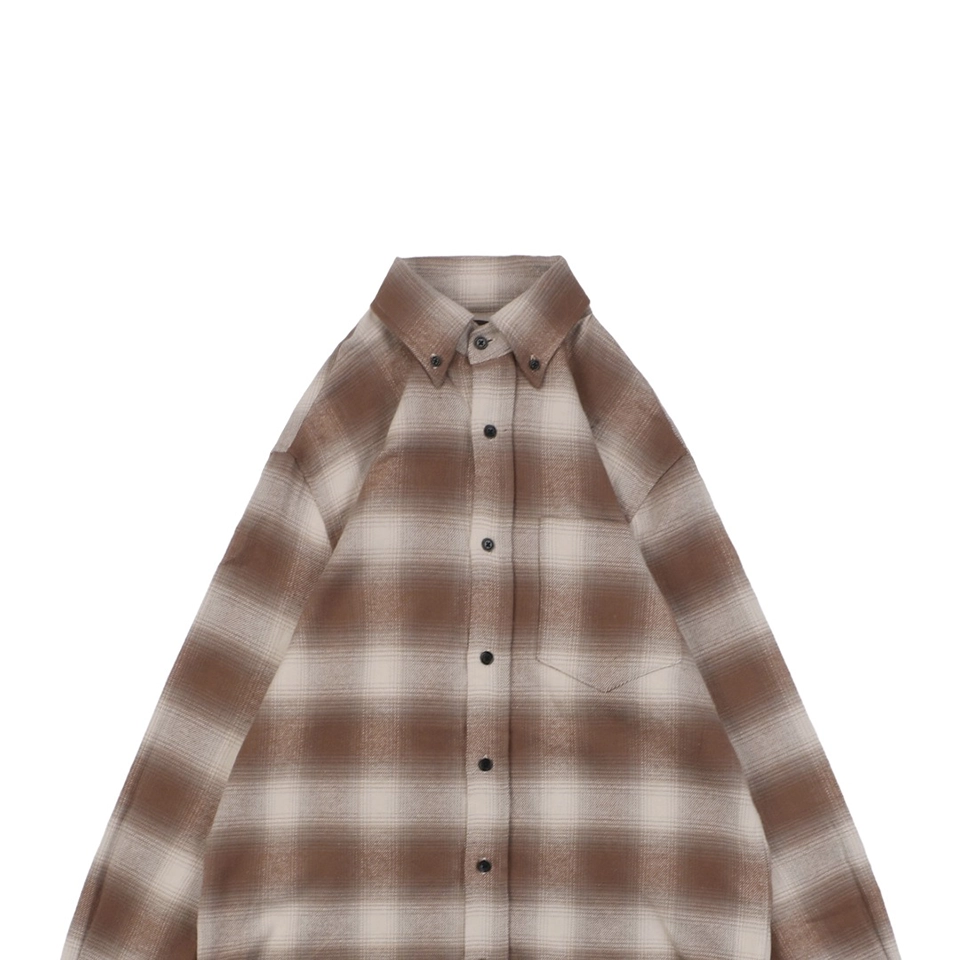 Lp Gradient Check Flannel Shirt