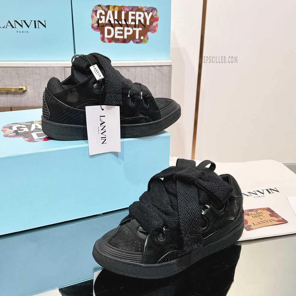 Lanvin Curb Sneaker Black Reps