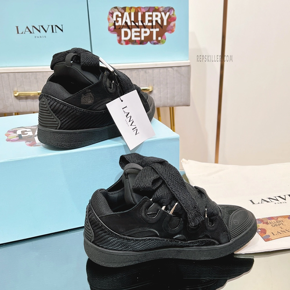 Lanvin Curb Sneaker Black Reps