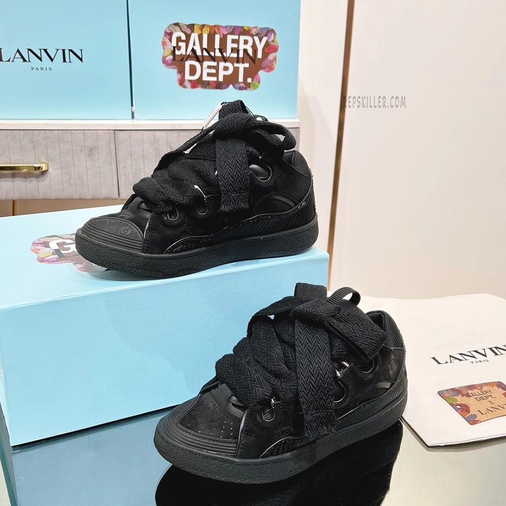 Lanvin Curb Sneaker Black Reps
