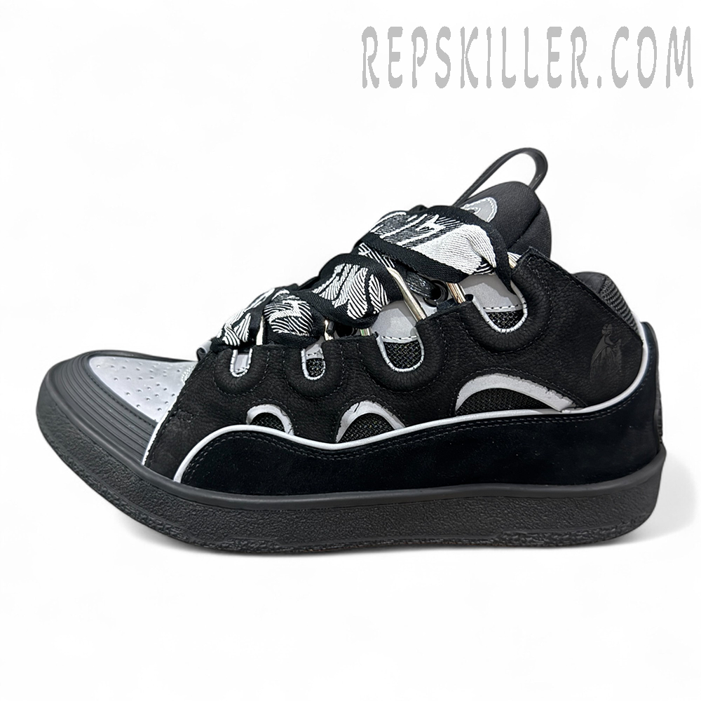 Lanvin-Curb-Sneakers-‘Black-White-Floral-Laces3.jpg.webp Lanvin Curb Sneakers Black White Floral Laces