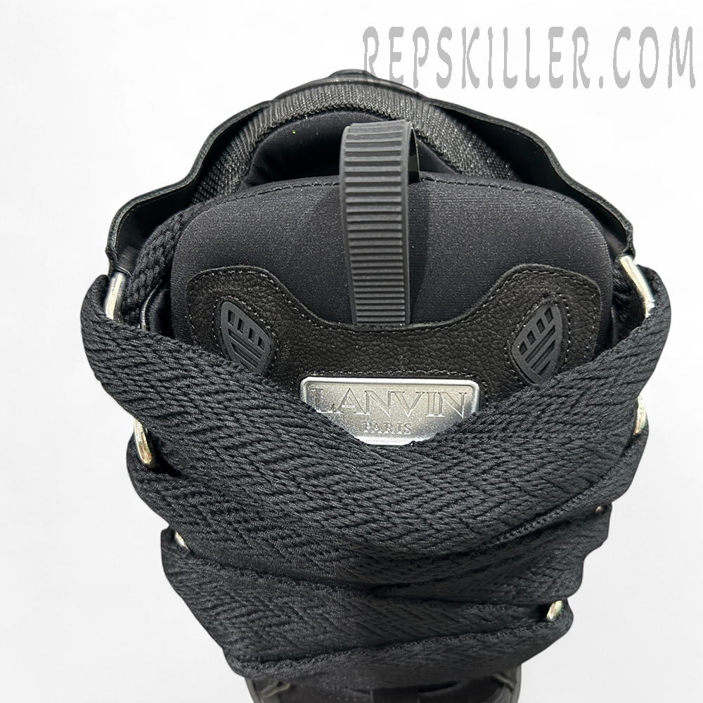 Lanvin Curb Sneakers Triple Black