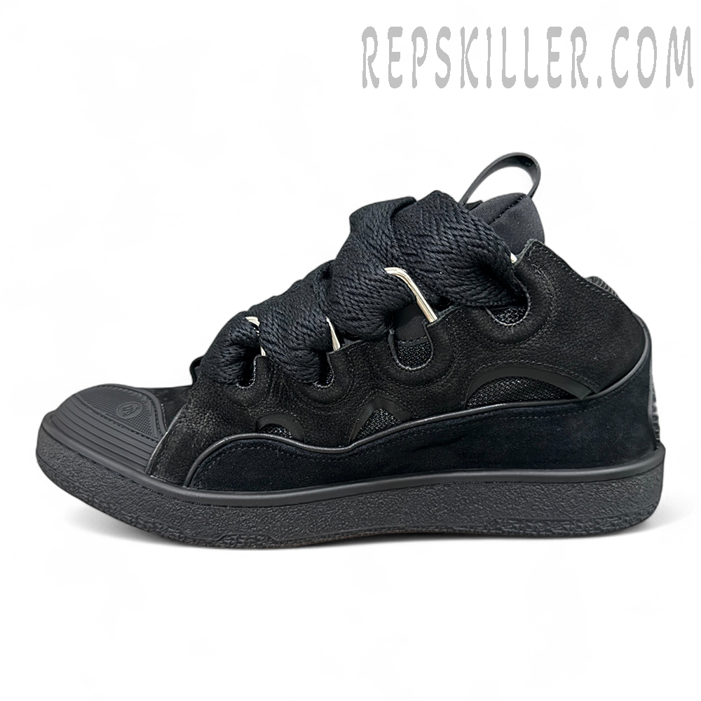 Lanvin Curb Sneakers Triple Black
