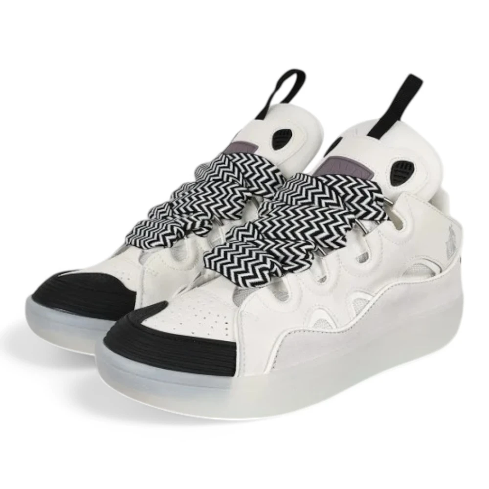 Lanvin-Leather-Curb-Sneaker-White.webp Lanvin Leather Curb Sneaker White