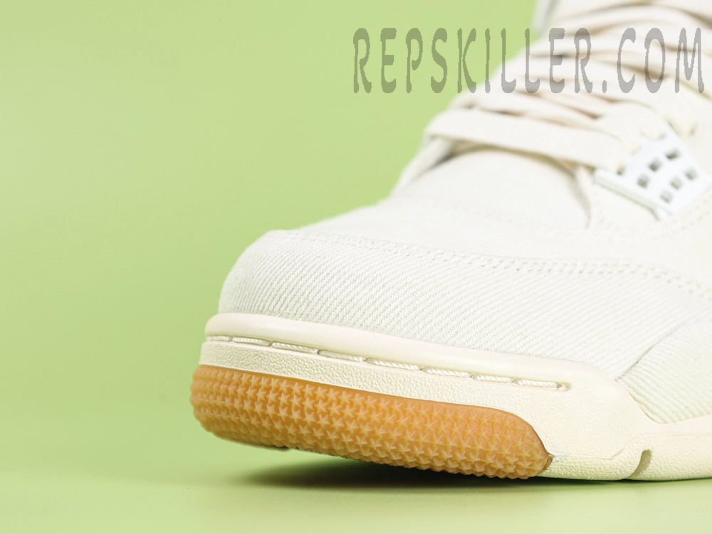 Levis X Air Jordan 4 Retro White Denim