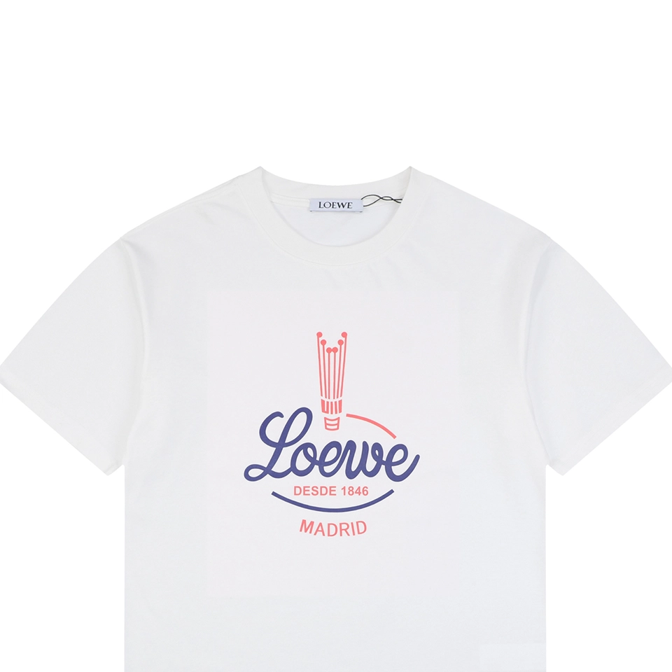 Loe 1846 Feather Logo T Shirt
