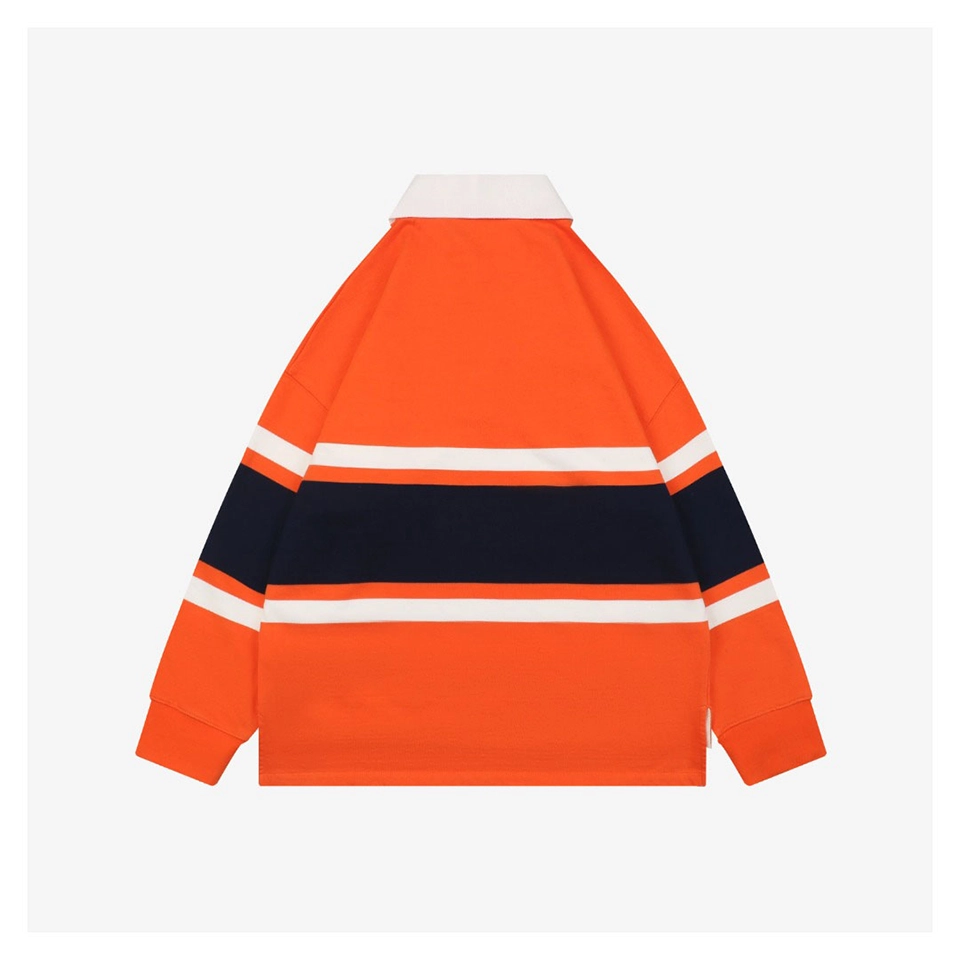 Loewe-Color-Block-Striped-Polo-Sweatshirt7.jpeg.webp L Color Block Striped Polo Sweatshirt