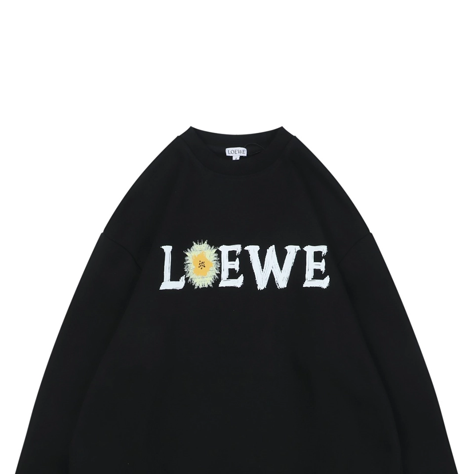 Loewe-Daisy-Logo-Printed-Crewneck-Sweatshirt17.jpeg.webp L Daisy Logo Printed Crewneck Sweatshirt