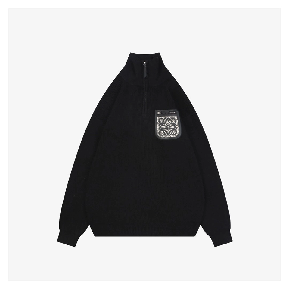 Loewe-Faux-Pocket-Anagram-Half-Zip-Knit-Sweater15.jpeg.webp L Faux Pocket Anagram Half Zip Knit Sweater