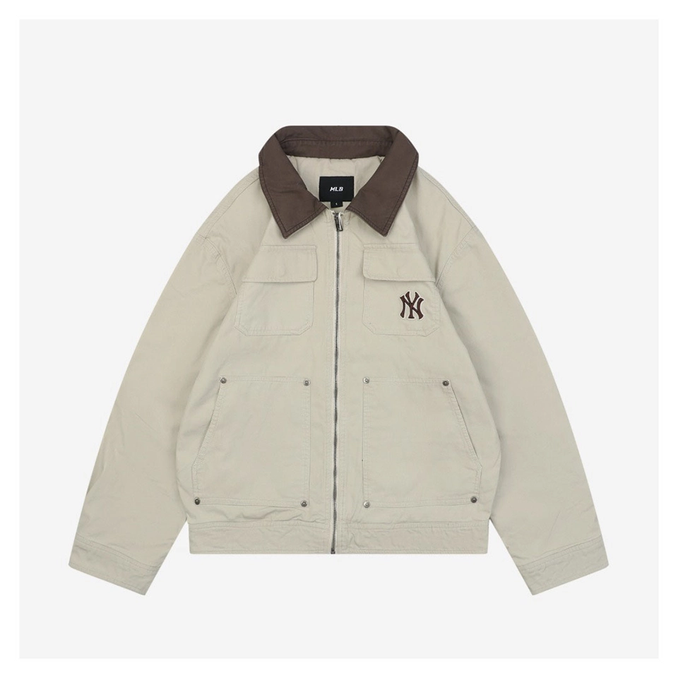 Mlb Ny Four Pocket Workwear Canvas Jacket