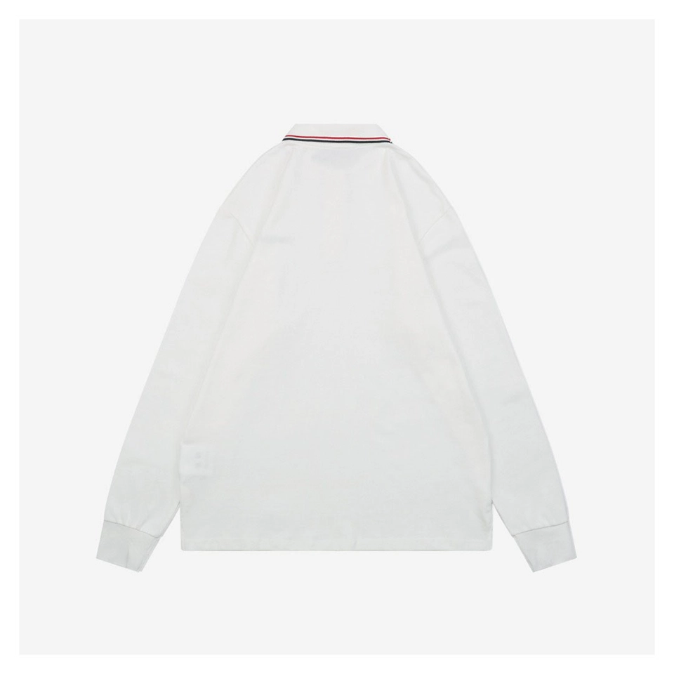 Mm Contrast Tipped Logo Polo Shirt