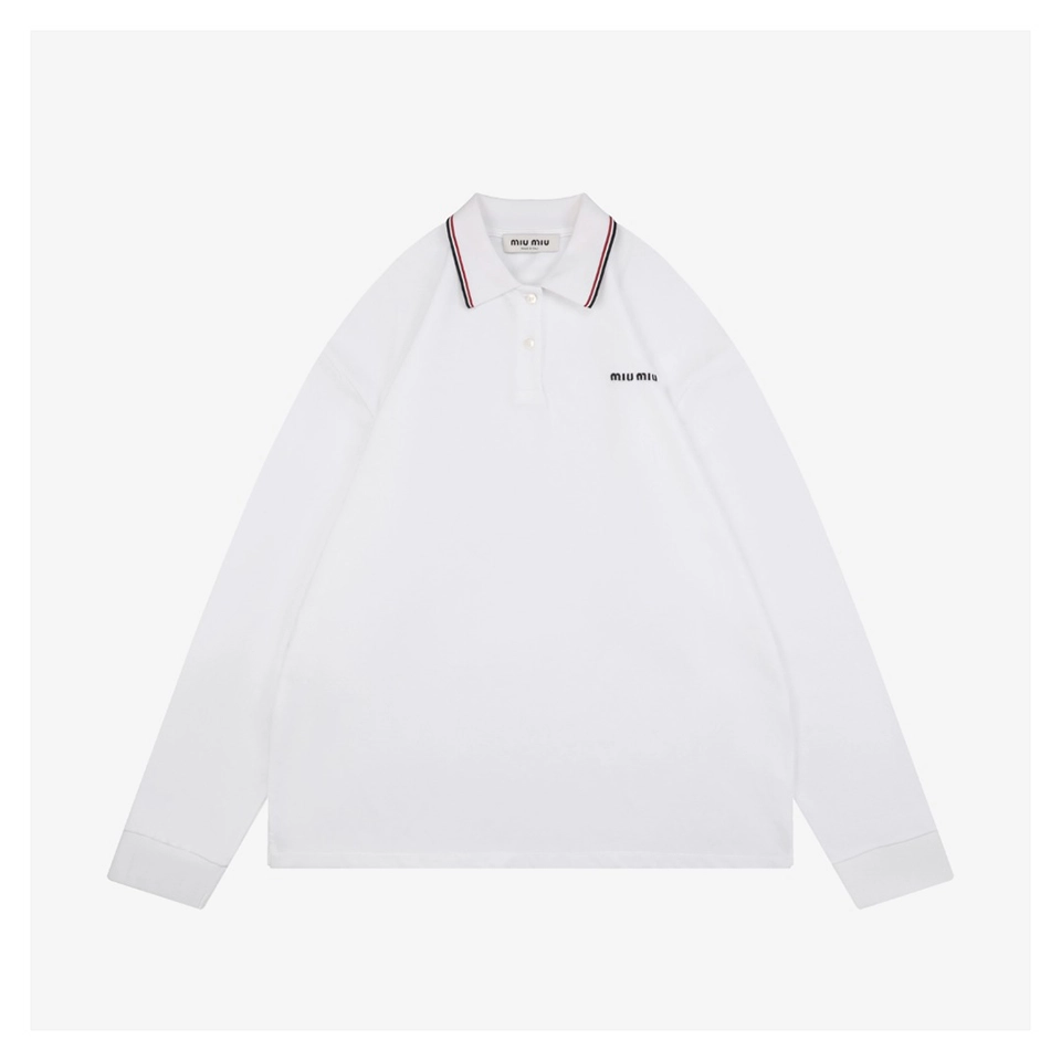 Mm Embroidered Logo Polo Shirt