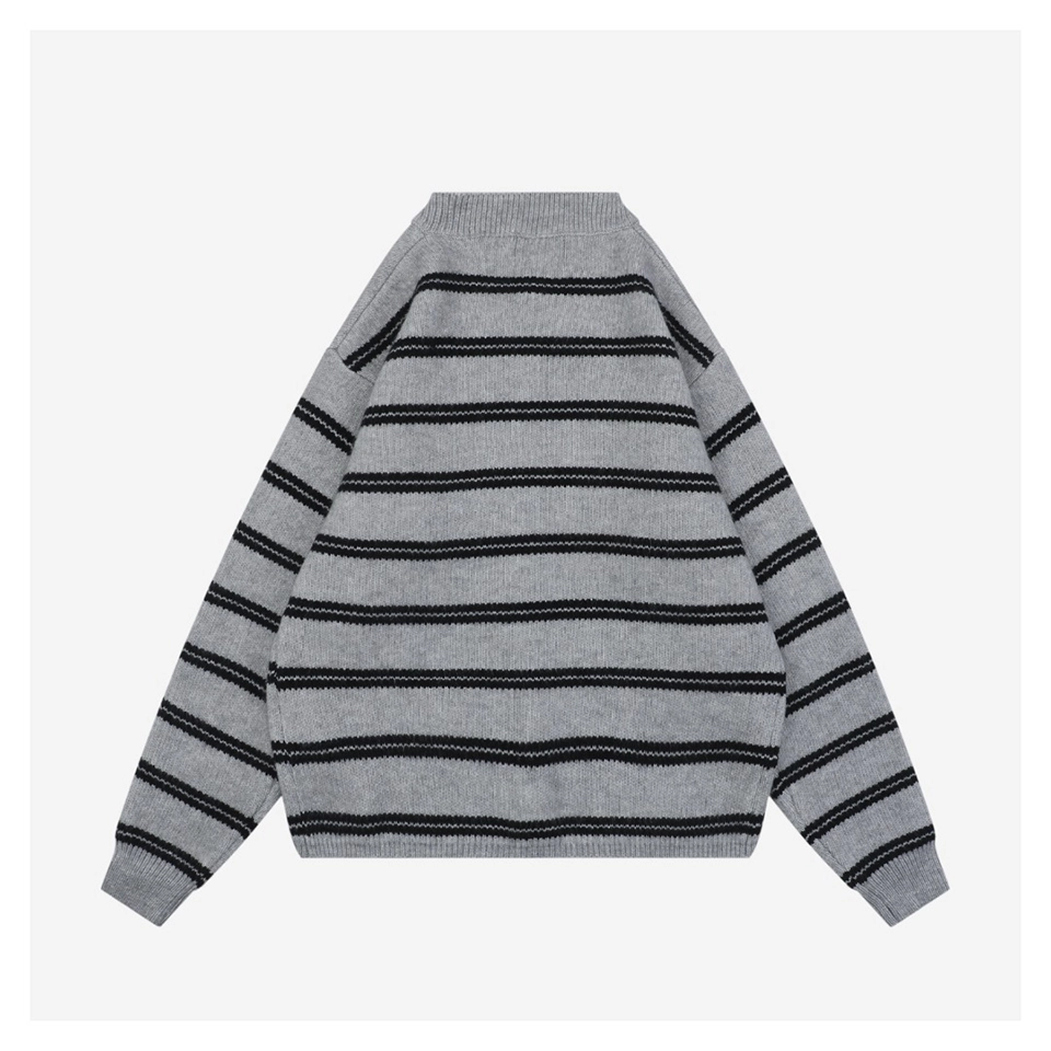 MM-Grey-and-White-Striped-Knit-Cardigan5.jpeg.webp Mm Grey And White Striped Knit Cardigan