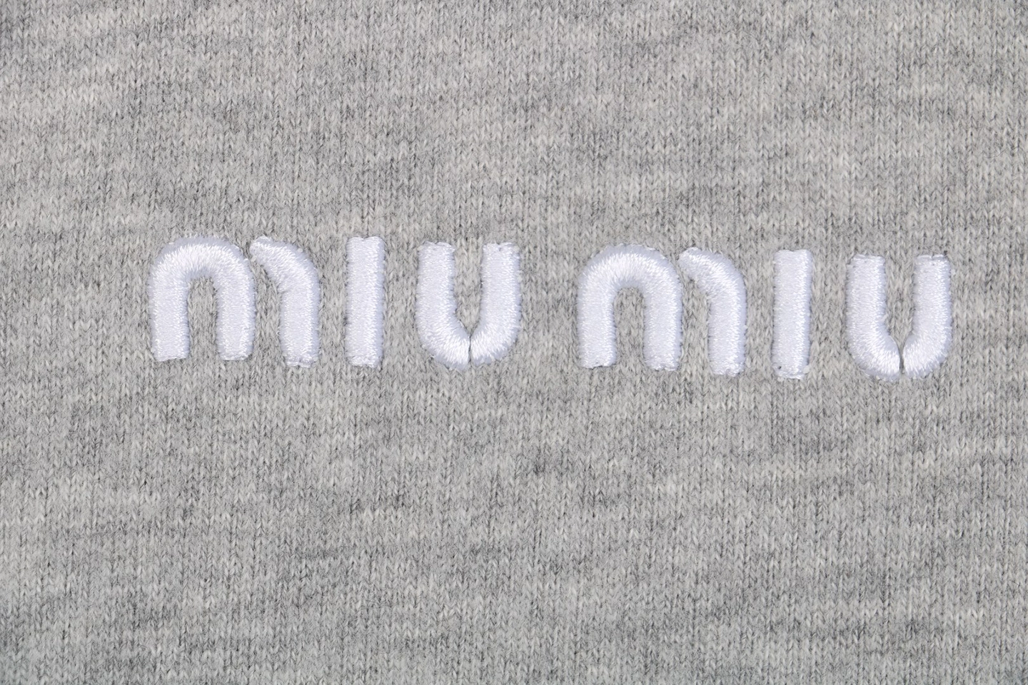 Mm Logo Embroidered Stand Collar Zip Up Jacket