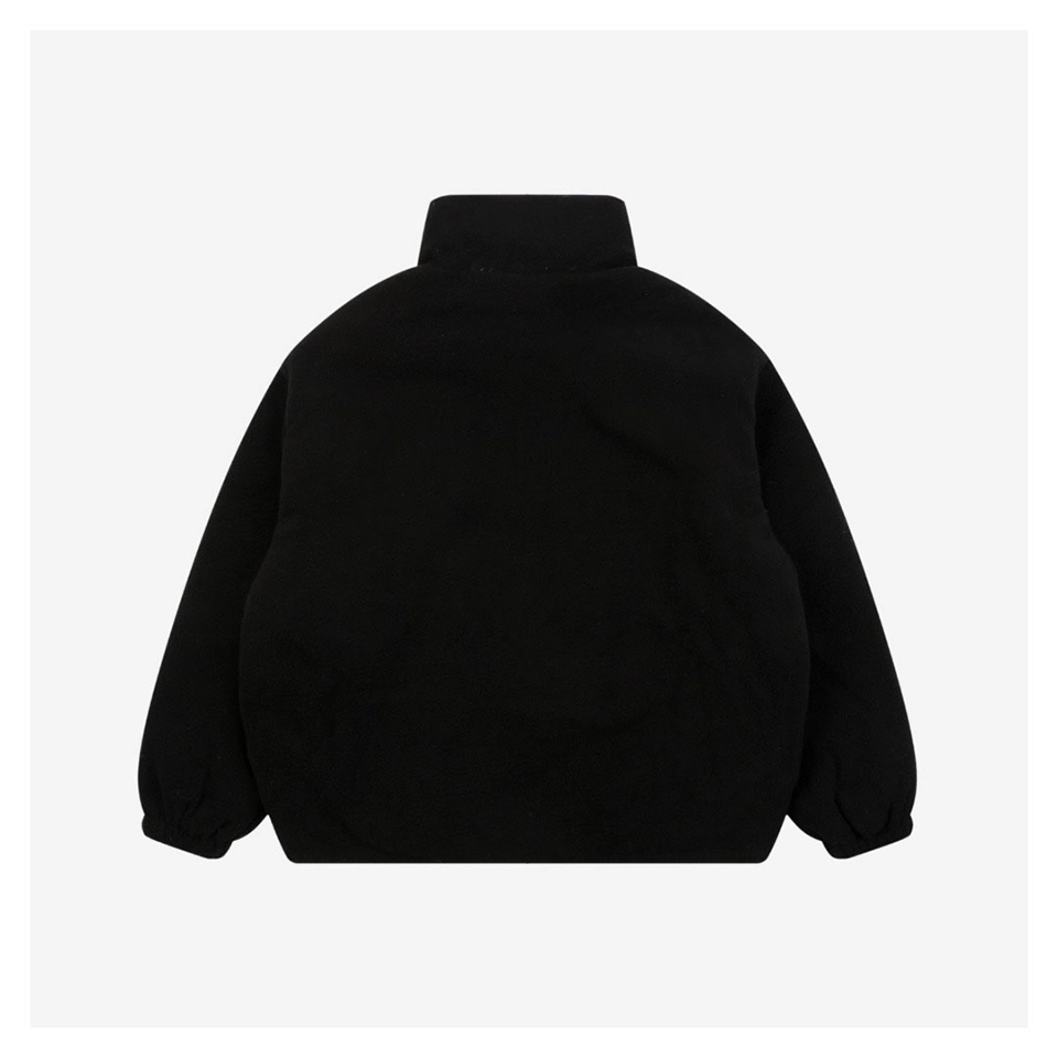 Mm Small Logo Fleece Down Jacket