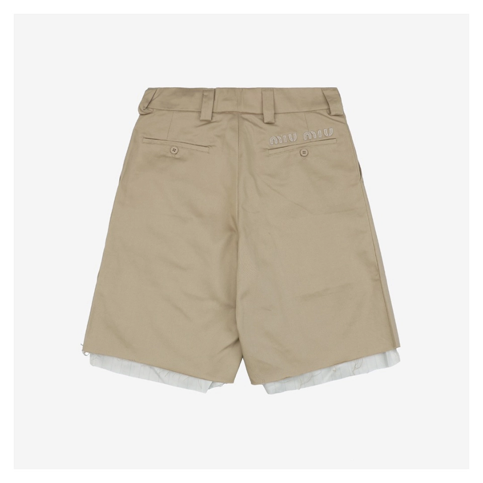 Mm Striped Lining Tailored Shorts
