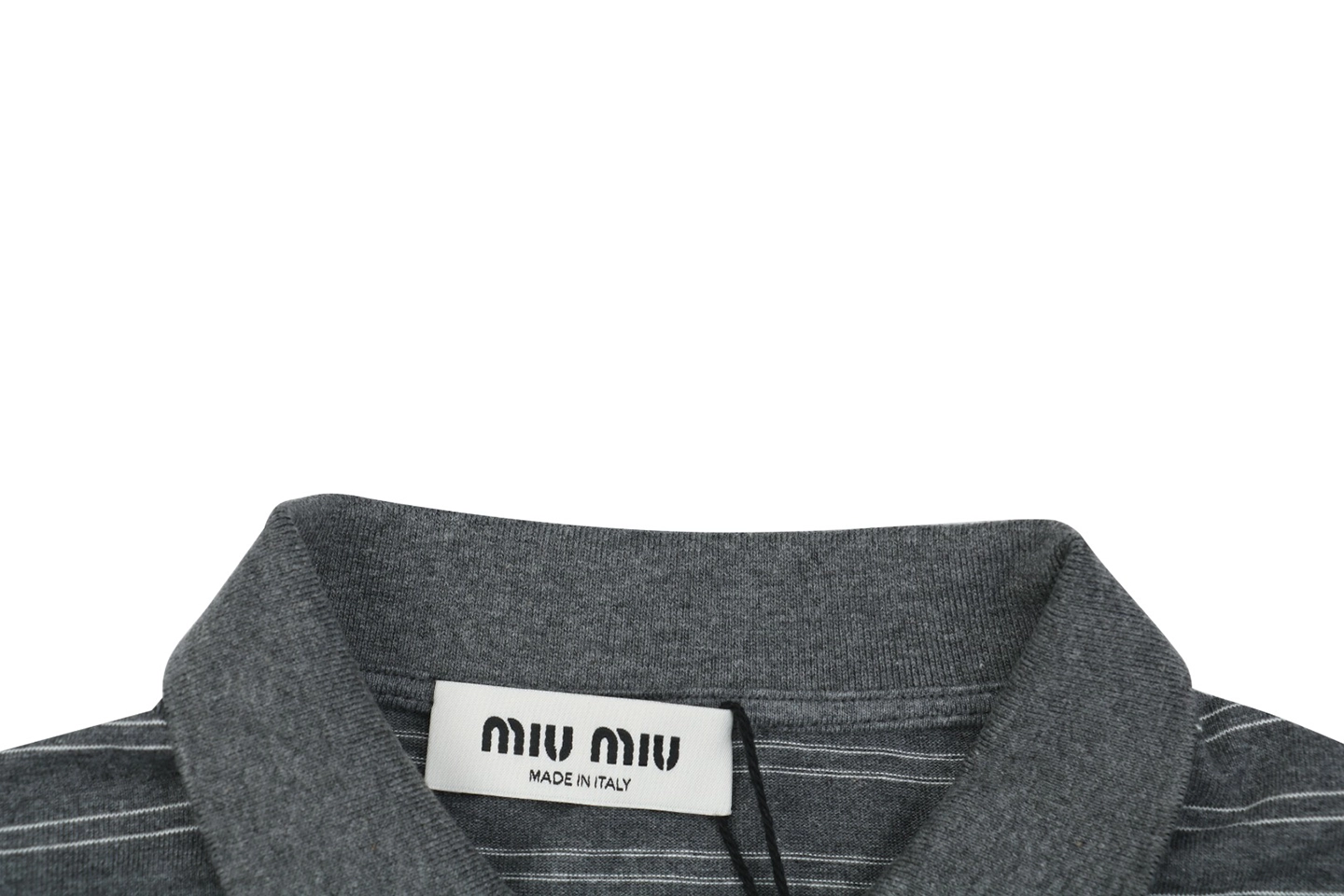 MM-Striped-Logo-Patch-Polo-Shirt-GreyBlack3.jpeg.webp Mm Striped Logo Patch Polo Shirt Grey Black