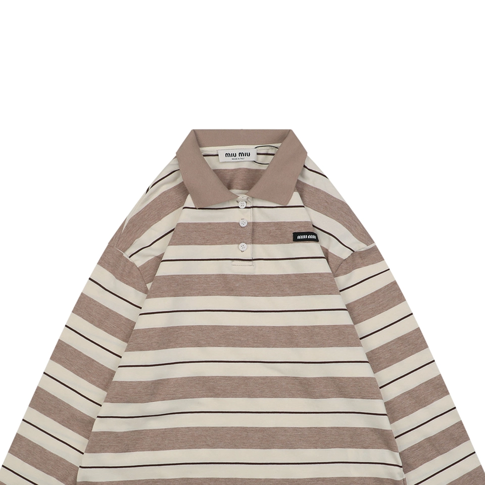 MM-Striped-Logo-Patch-Polo-Shirt-Khaki4.jpeg.webp Mm Striped Logo Patch Polo Shirt Khaki