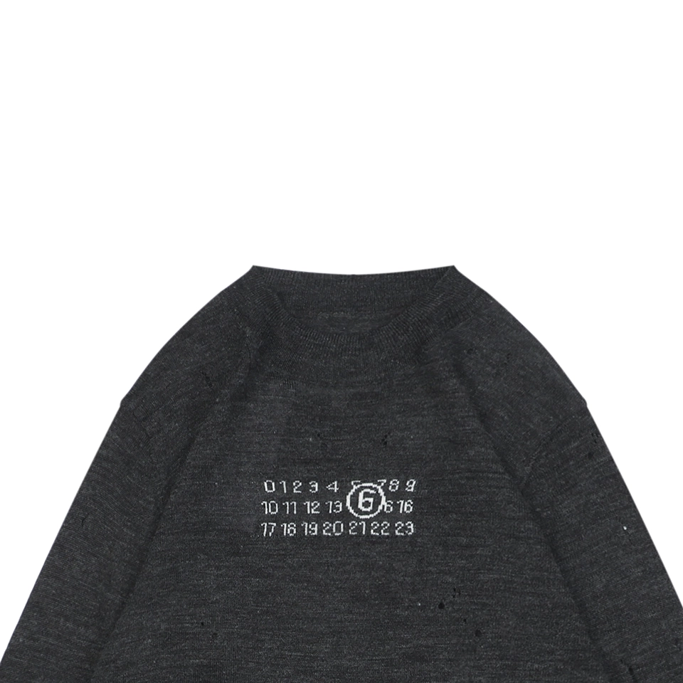 Maison-Margiela-Distressed-Wool-Crewneck-Sweater-in-Charcoal-Grey4.jpeg.webp Maison Margiela Distressed Wool Crewneck Sweater In Charcoal Grey