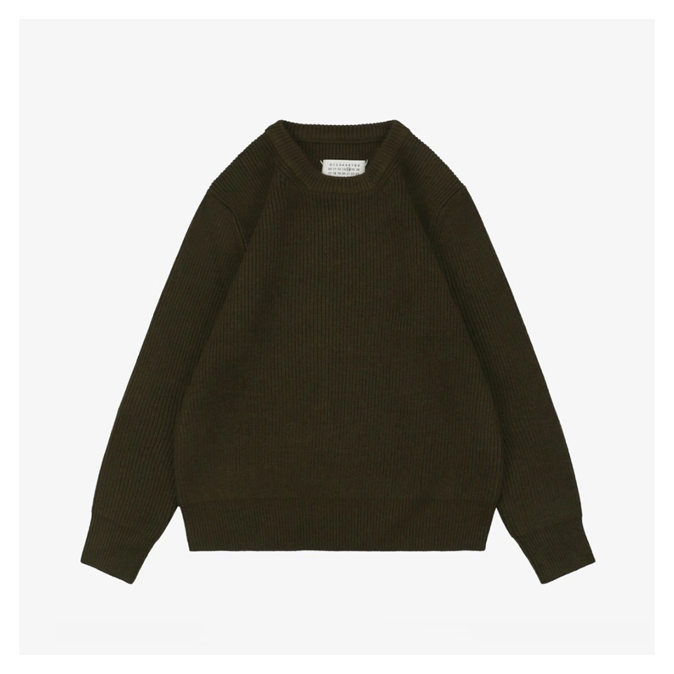 Maison-Margiela-Four-Stitches-Solid-Knit-Crewneck-Sweater3.jpeg.webp Maison Margiela Four Stitches Solid Knit Crewneck Sweater