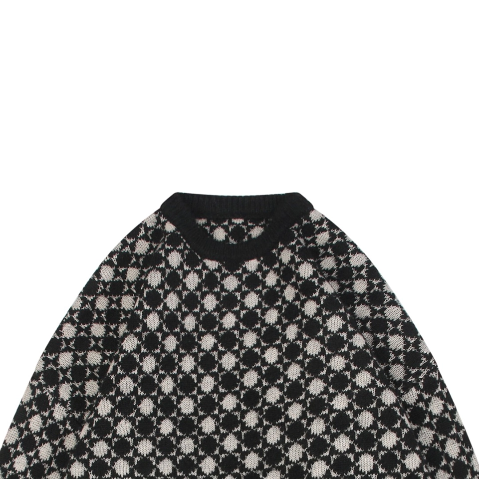 Maison-Margiela-Pixel-Snowflake-Check-Crewneck-Sweater5.jpeg.webp Maison Margiela Pixel Snowflake Check Crewneck Sweater