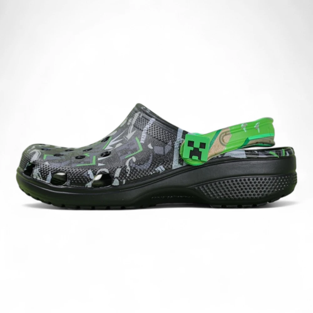 Minecraft X Classic Clog Black Multi