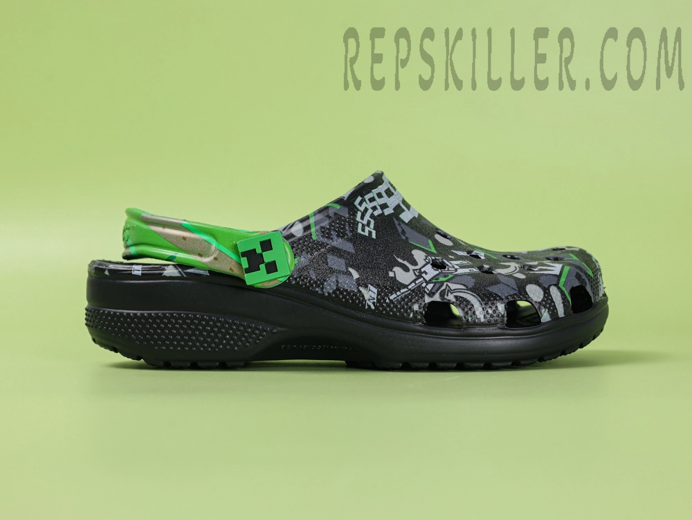 Minecraft X Classic Clog Black Multi
