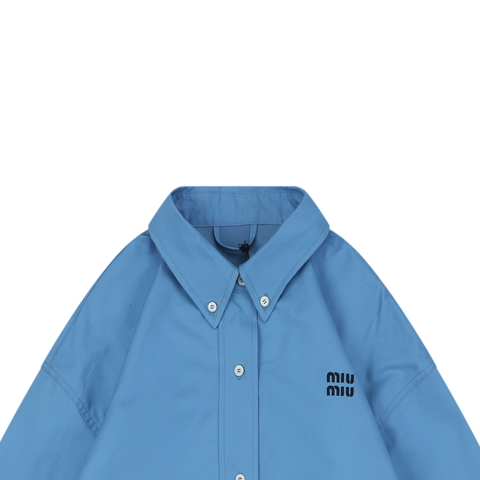 Mm Embroidered Logo Poplin Jacket