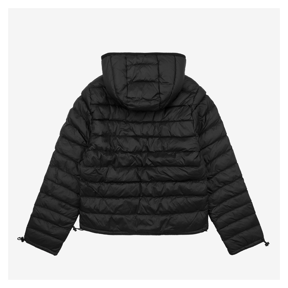 Mm Hooded Down Black Jacket