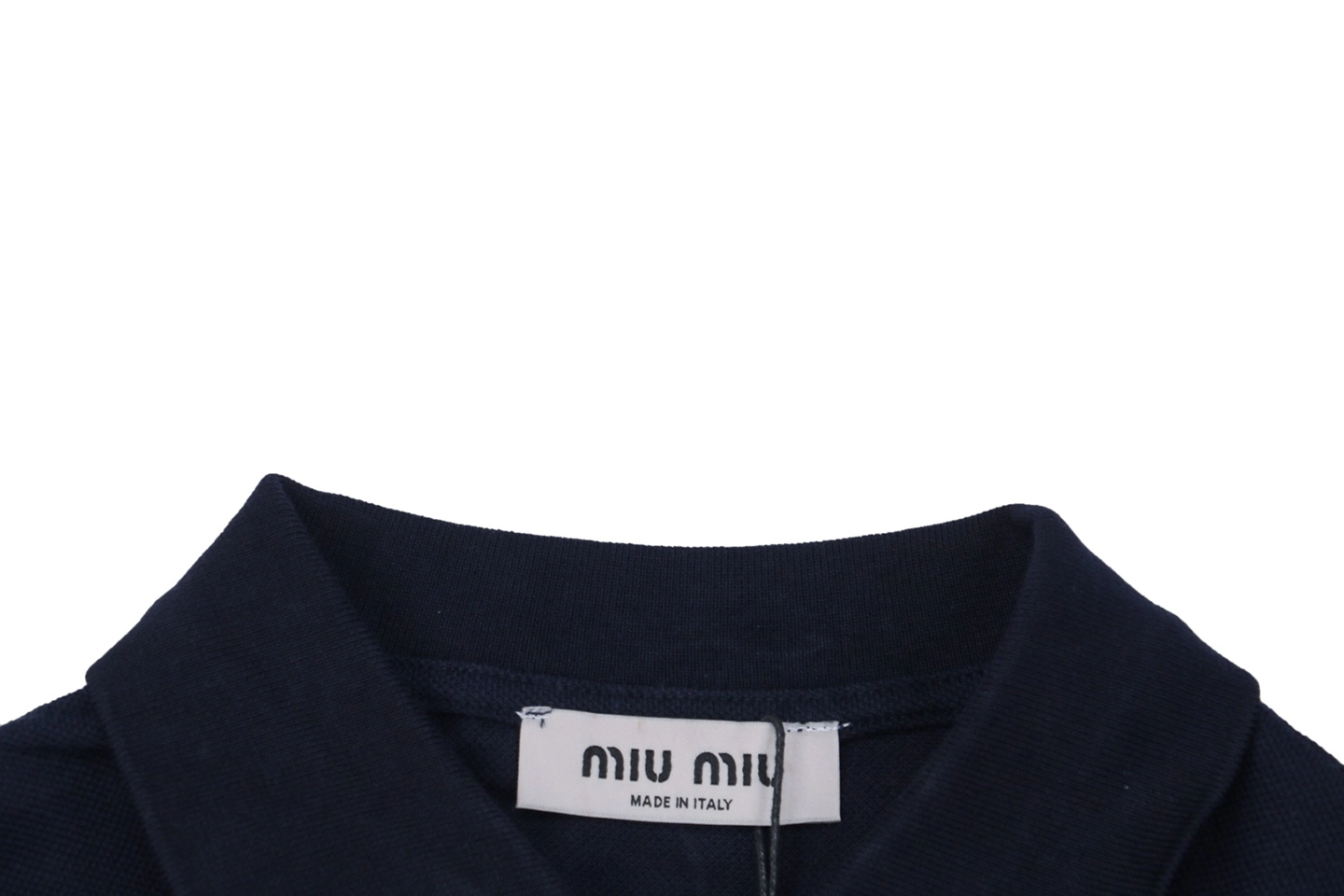 Miu-Miu-Logo-Embroidered-Cotton-Polo-Shirt1.jpeg.webp Mm Logo Embroidered Cotton Polo Shirt Navy