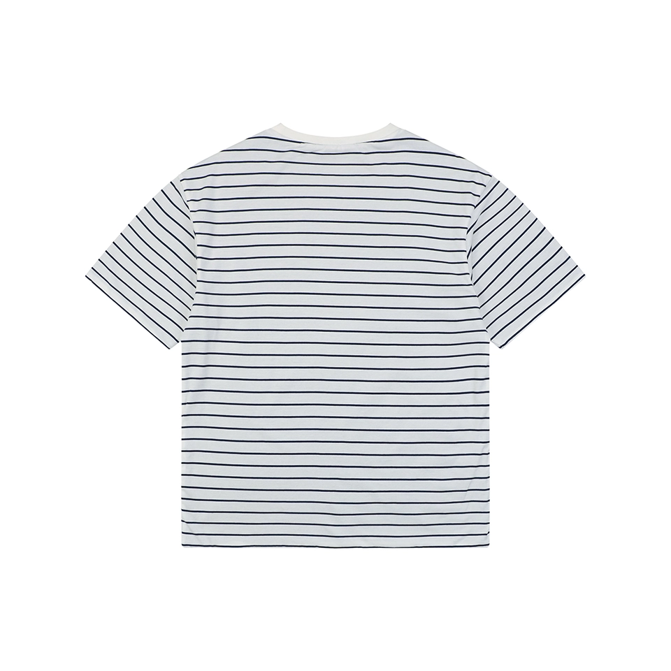 Mm Reversible Striped Cotton T Shirt