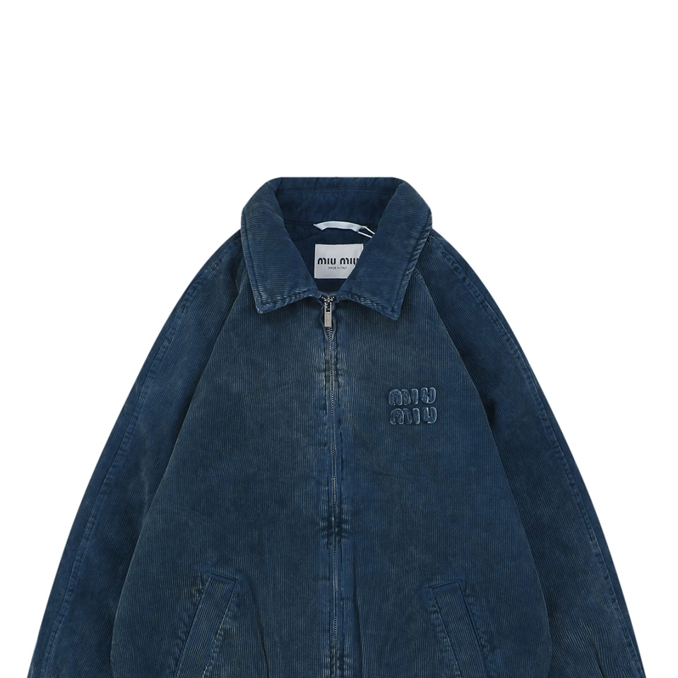 Mm Washed Corduroy Padded Jacket
