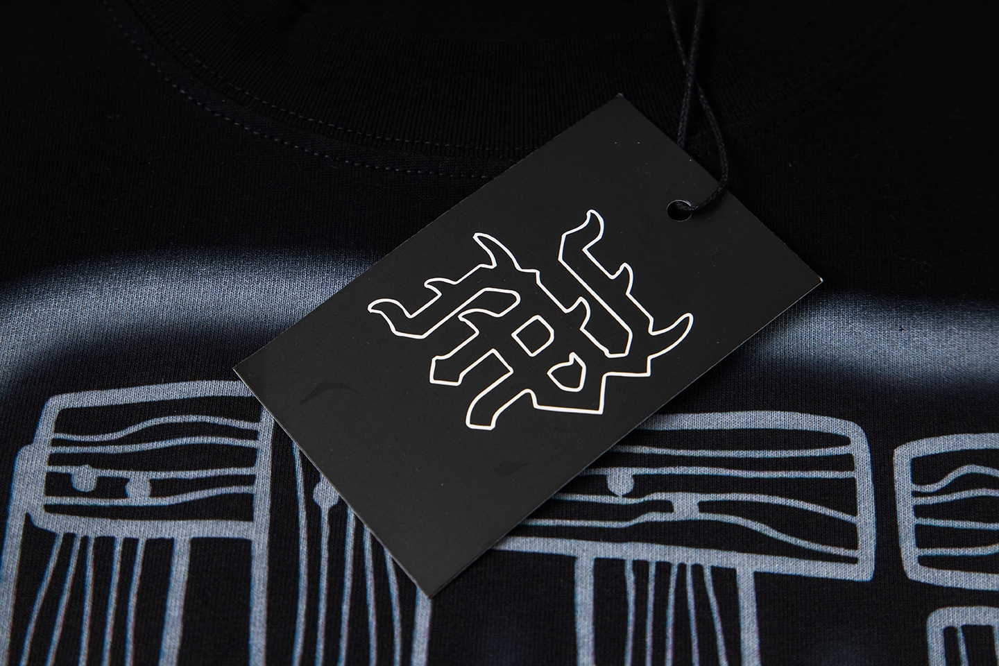 Mixed Emotion Alien Band Black Shirt