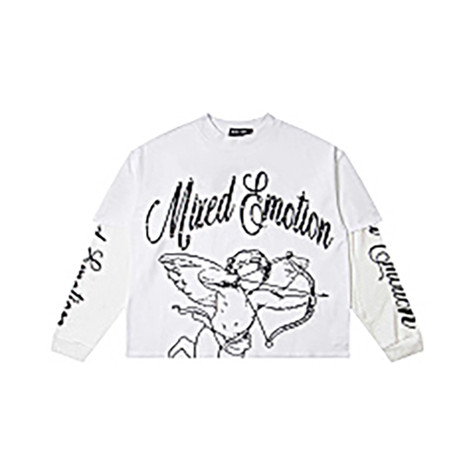 Mixed Emotion Angel Script Shirt