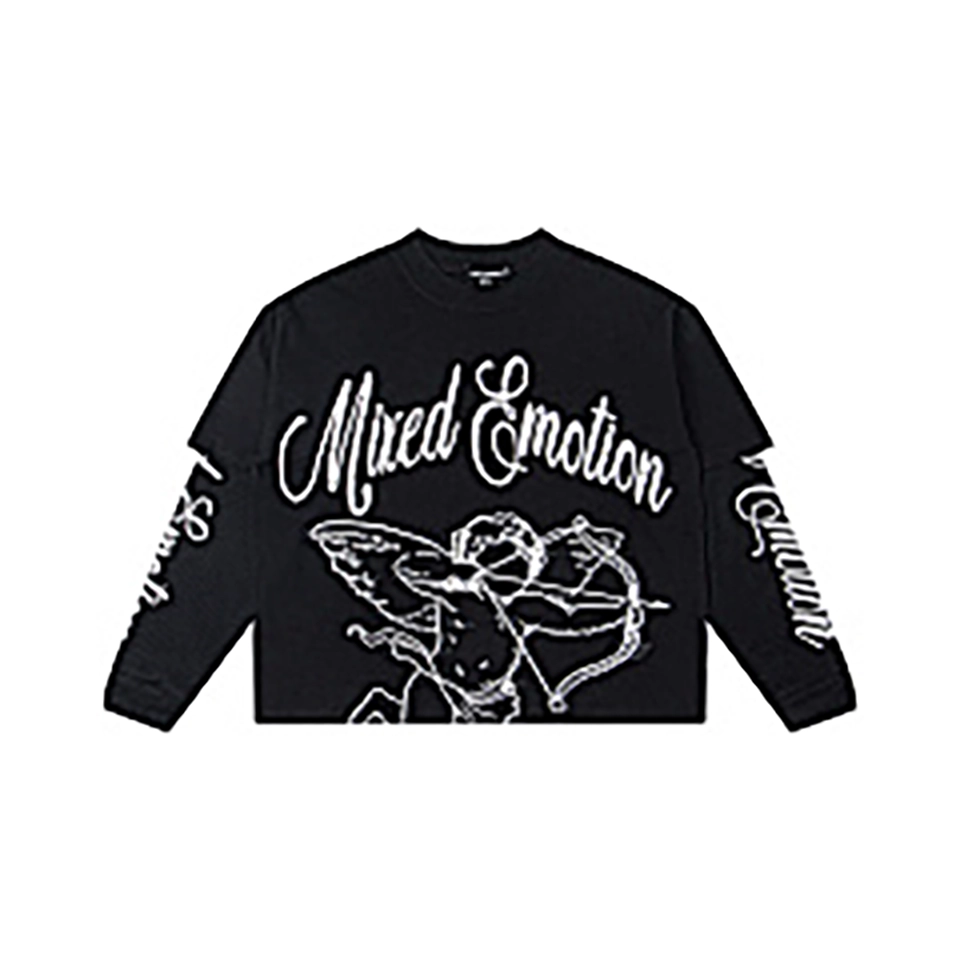 Mixed Emotion Angel Script Shirt