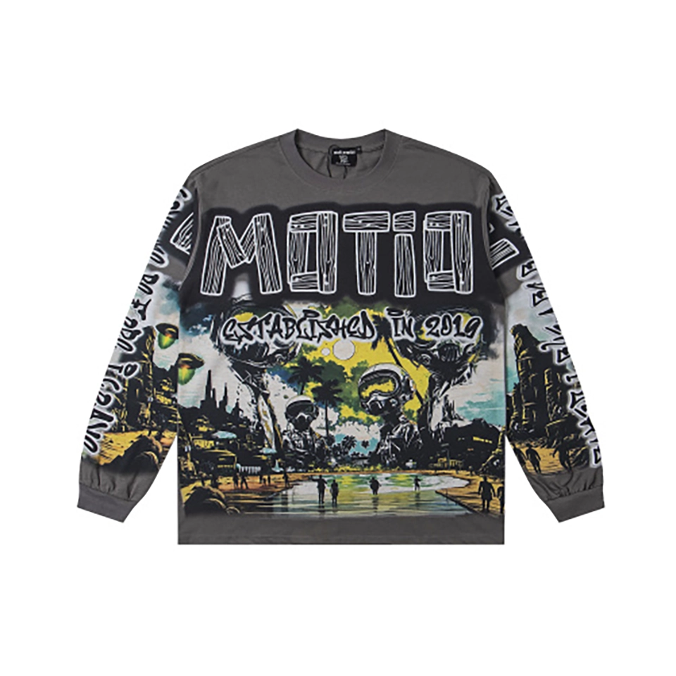 Mixed-Emotion-Cosmic-Dystopia-Grey-Shirt1.webp Mixed Emotion Cosmic Dystopia Grey Shirt