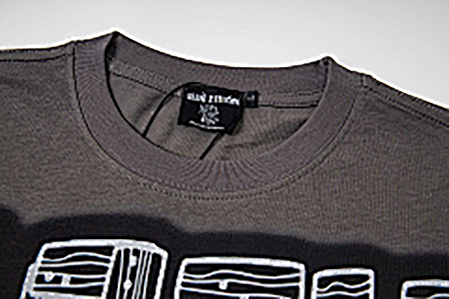 Mixed Emotion Cosmic Dystopia Grey Shirt